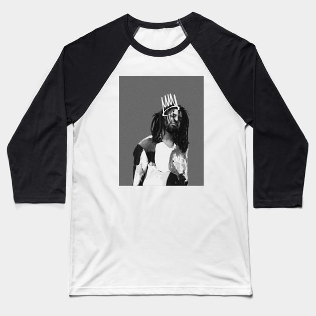 J Cole Baseball T-Shirt by RoanVerwerft